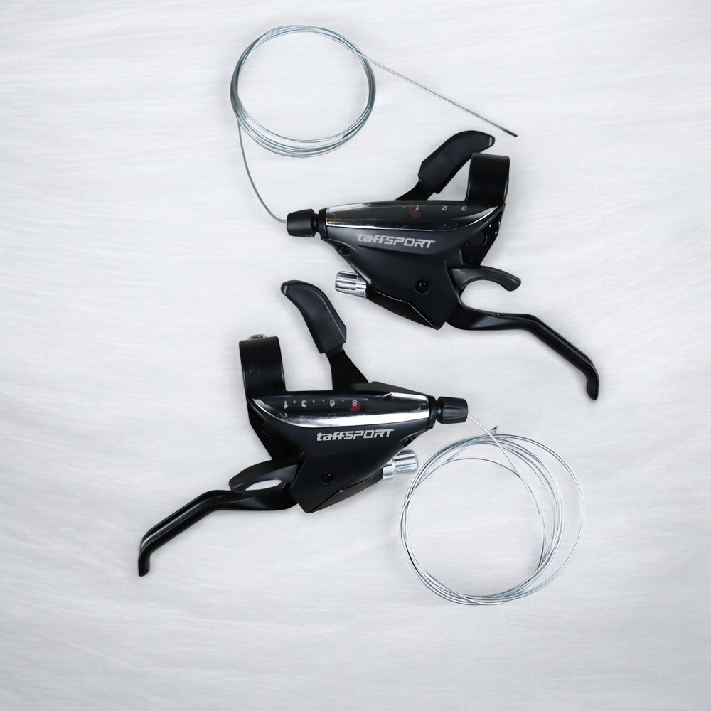 Gambar produk TaffSPORT Mezzo Shifter Handle Brake Rem Sepeda 2 PCS 8 Speed - ST-EF65