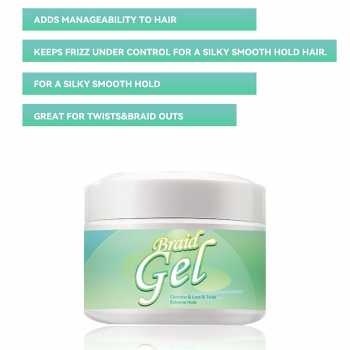 Gambar produk EUNOMIA Gel Rambut Braided Styling Moisturizing Cream 250ml - EN-25