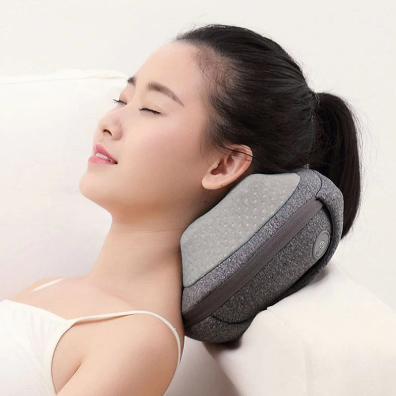 LF Lefan Health Bantal Pijat Leher 3D Neck Massage Kneading Heating - LF-YK006 Gambar produk LF Lefan Health Bantal Pijat Leher 3D Neck Massage Kneading Heating - LF-YK006