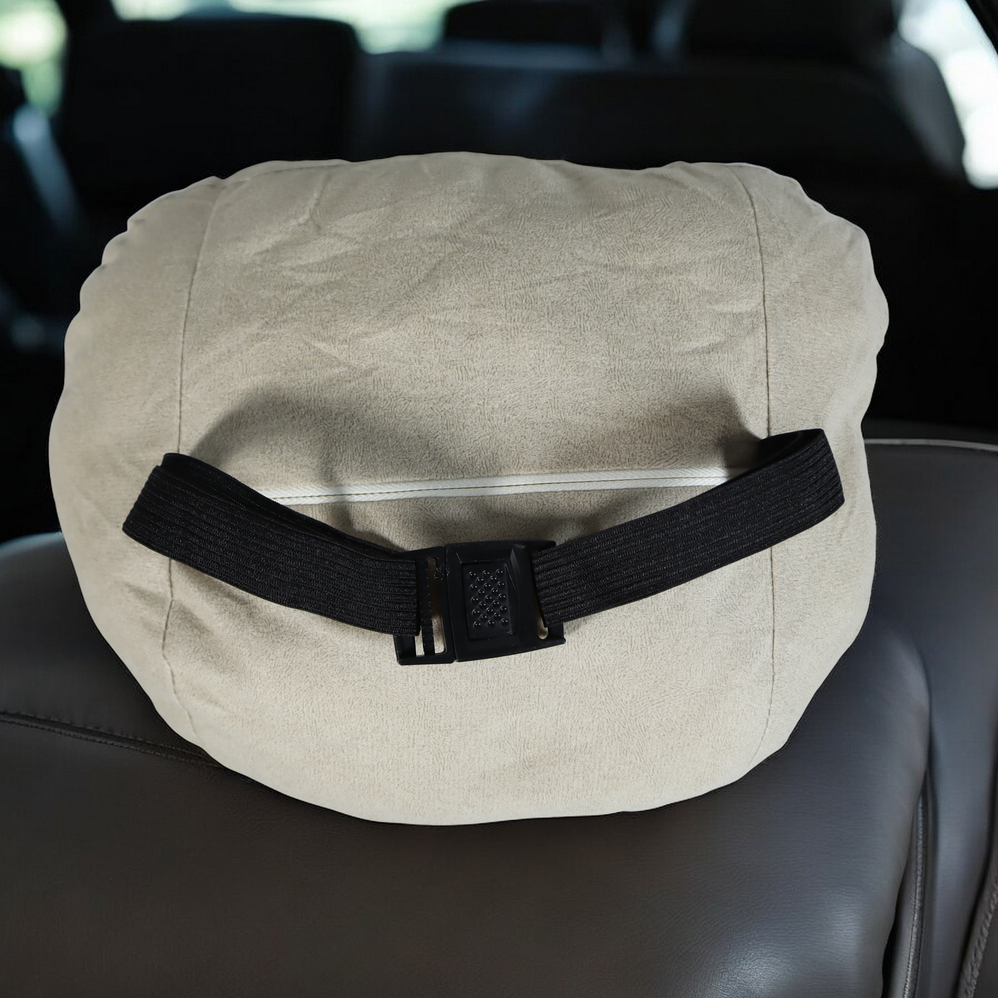 OASATE Bantal Leher Mobil Ergonomis Foam Car Headrest Pillow - M5 Gambar produk OASATE Bantal Leher Mobil Ergonomis Foam Car Headrest Pillow - M5