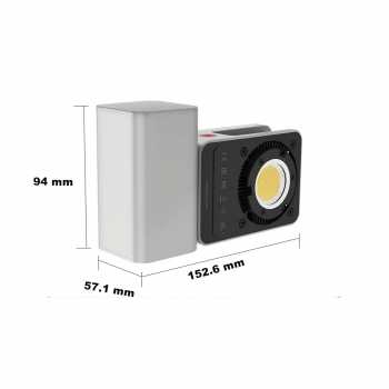 Gambar produk ZHIYUN CINEPEER Lampu Studio Pocket Fill Light RGB COB LED 50 W - CX50 RGB