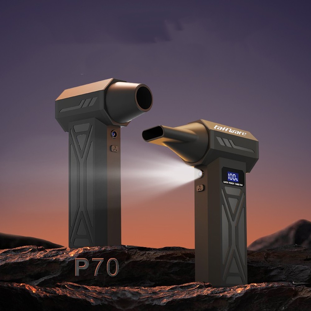 Taffware Air Duster Blower Mini Turbo Jet Fan 110000RPM 4000mAh 110W Vacuum Version - P70 Gambar produk Taffware Air Duster Blower Mini Turbo Jet Fan 110000RPM 4000mAh 110W Vacuum Version - P70