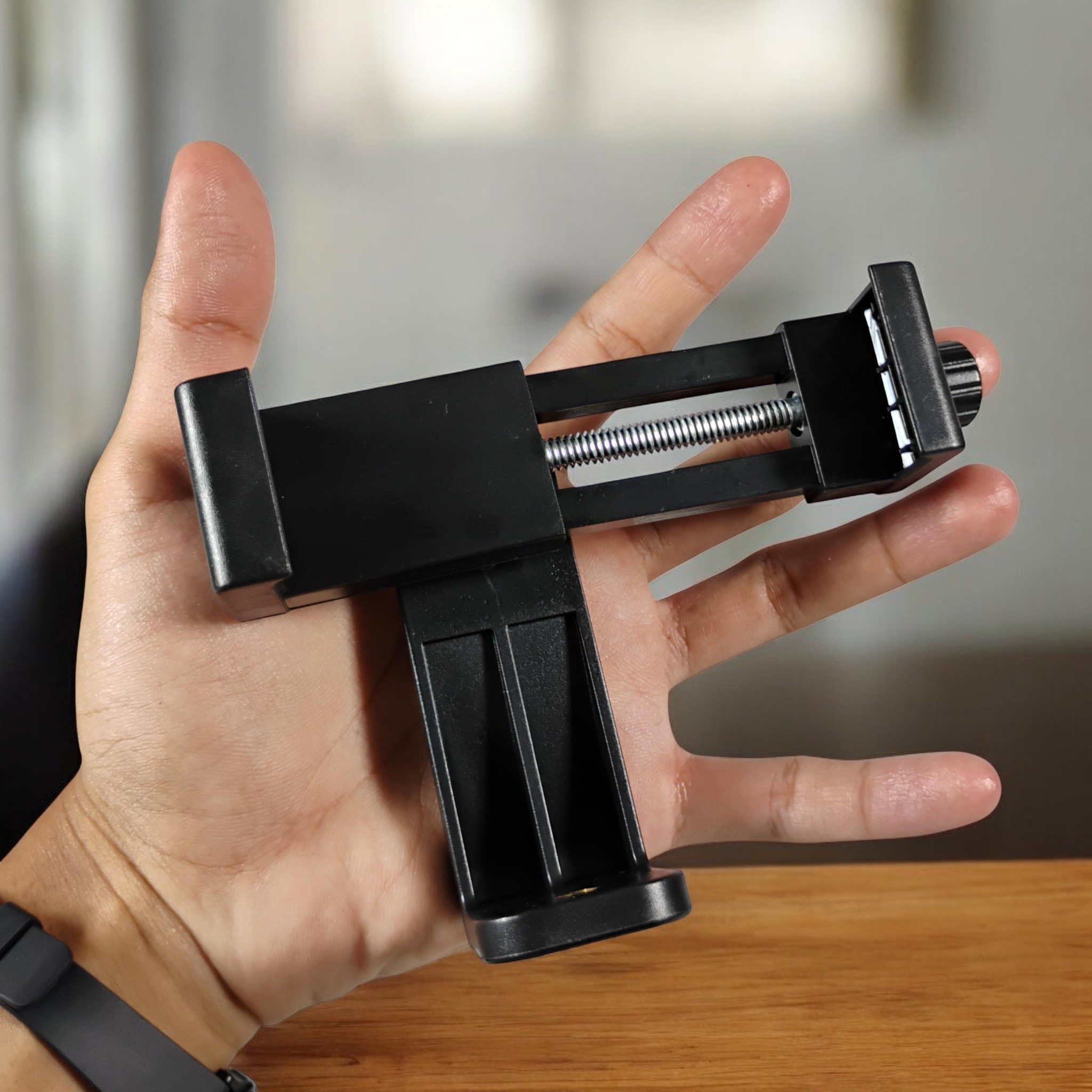 Facet Smartphone Clamp Bracket Holder Mount Tripod Monopod - INU76 Gambar produk Facet Smartphone Clamp Bracket Holder Mount Tripod Monopod - INU76