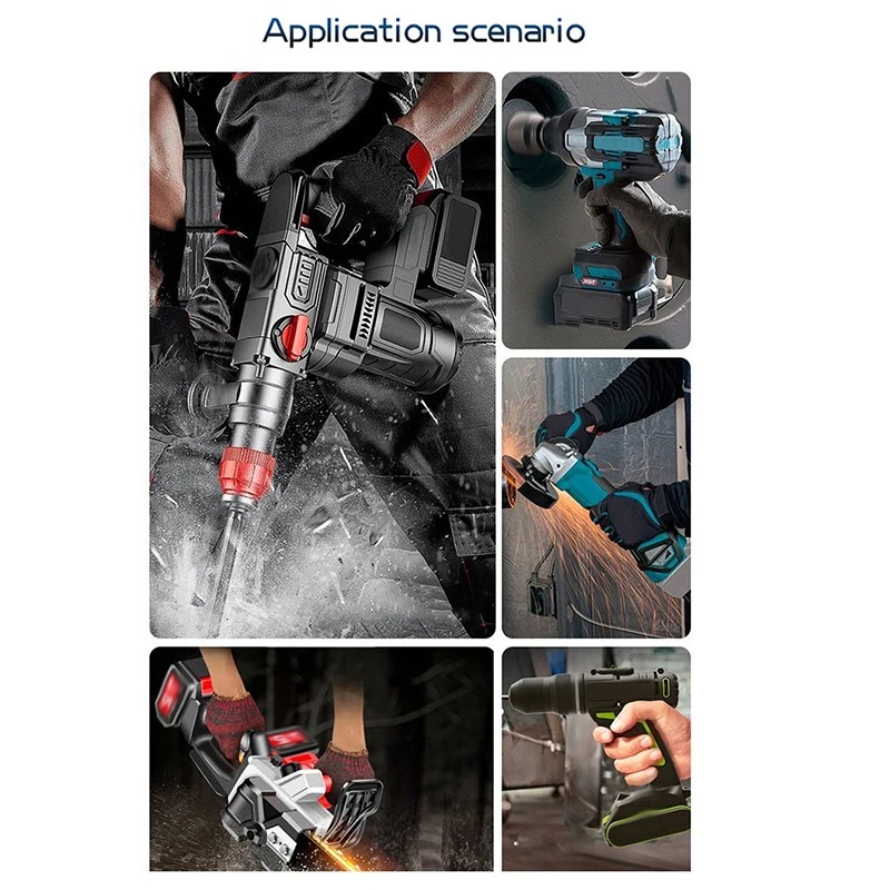 OUTDO Charger Baterai Bor Listrik 2 Slot EU Plug 3A for Makita 21V - 90030-CH Gambar produk OUTDO Charger Baterai Bor Listrik 2 Slot EU Plug 3A for Makita 21V - 90030-CH