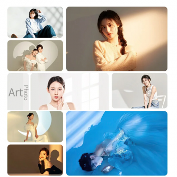 Gambar produk LUYP Optical Snoot Bowens Mount Projector Cahaya Fotografi 34 Set - K360