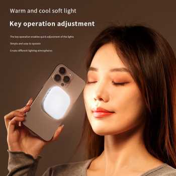 Gambar produk ALEON Lampu Fill Light Magnetic 3in1 Color Flip Design 1200mAh - AL-80