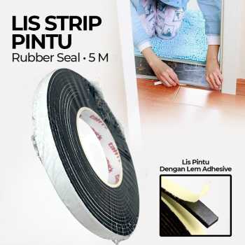 TaffPACK Lis Strip Pintu Door Foam Sponge Adhesive Rubber Seal - KK-062