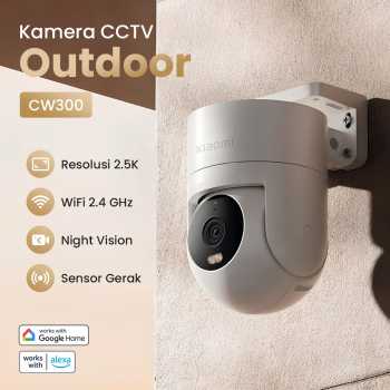 Xiaomi Kamera CCTV Outdoor WiFi IP Camera AI Detection 2.5K 4MP IP66 - CW300