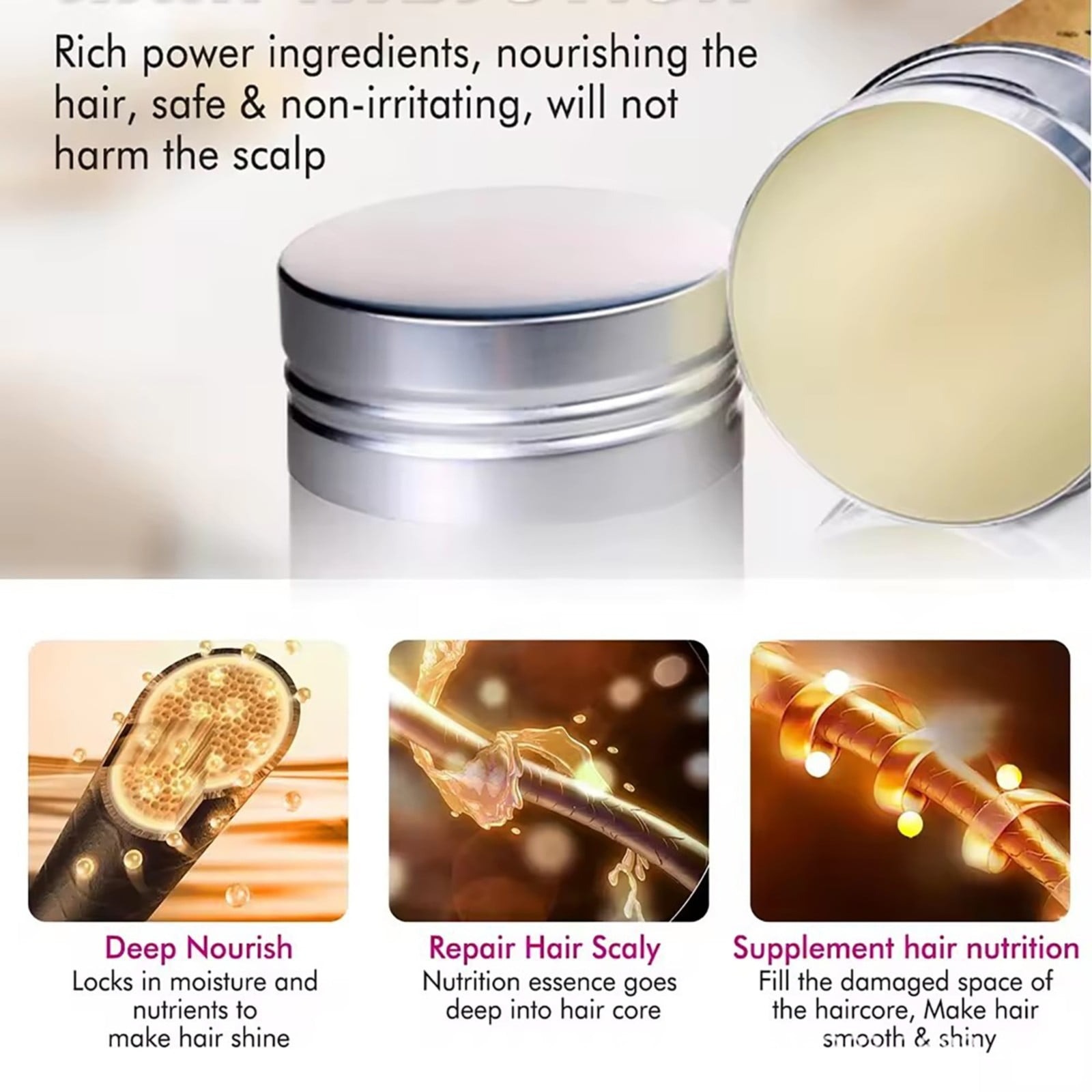 Aloha Heja Penata Rambut Hair Wax Stick Styling Pomade Breaking 75g - AH-75 Gambar produk Aloha Heja Penata Rambut Hair Wax Stick Styling Pomade Breaking 75g - AH-75