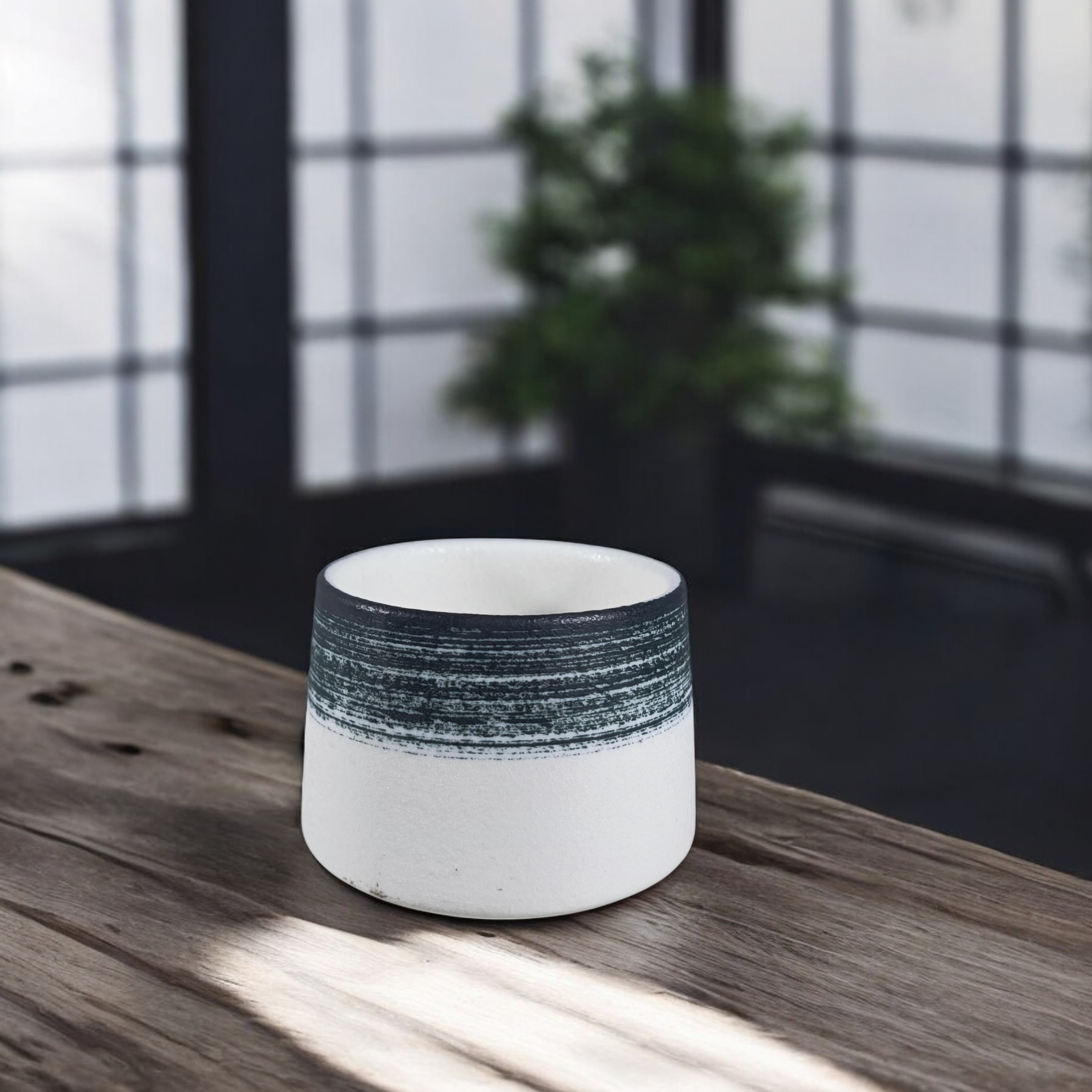 Gambar produk FLAMBE Gelas Keramik Kopi Teh Vintage Japanese Style Ceramic Cup 200ml - FB014