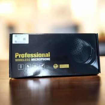 Gambar produk TaffSTUDIO Mikrofon Karaoke Wireless Handheld Dynamic Portable 2.4GHz - MC-1200