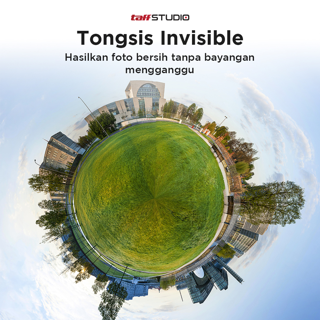 TaffSTUDIO Tongsis Ultra Long Invisible Selfie Stick for Insta360 1.2M - YZ711 Gambar produk TaffSTUDIO Tongsis Ultra Long Invisible Selfie Stick for Insta360 1.2M - YZ711