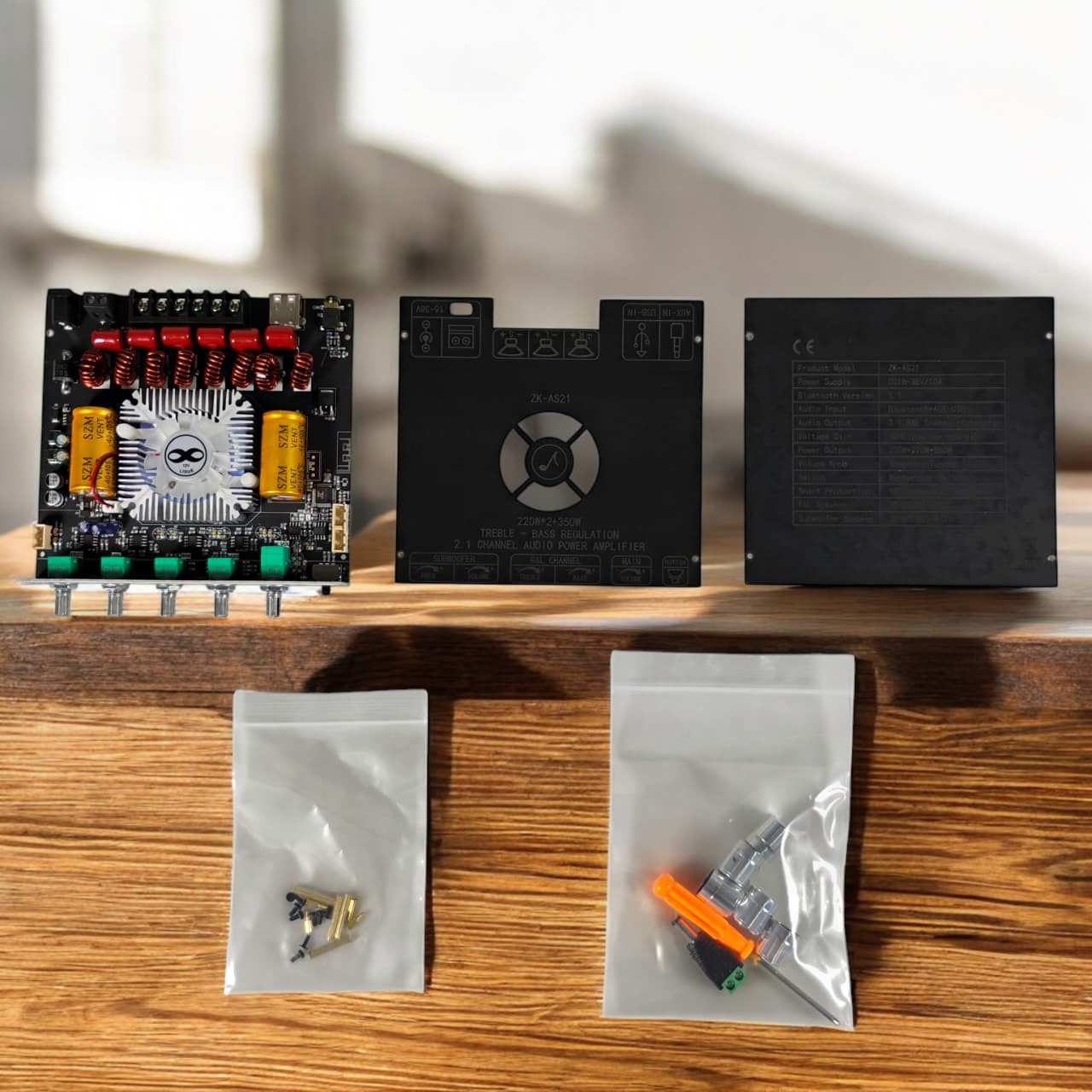 TKXEC Amplifier Board Audio Bluetooth USB 2.1 Channel DIY - ZK-AS21 Gambar produk TKXEC Amplifier Board Audio Bluetooth USB 2.1 Channel DIY - ZK-AS21