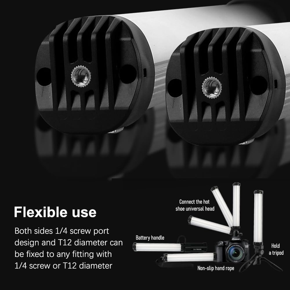 Camnoon Lampu Fill Light LED Stick Magnet RGBW 2700-7500K 2000mAh 8.8W - RL-30SL Gambar produk Camnoon Lampu Fill Light LED Stick Magnet RGBW 2700-7500K 2000mAh 8.8W - RL-30SL