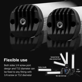 Gambar produk Camnoon Lampu Fill Light LED Stick Magnet RGBW 2700-7500K 2000mAh 8.8W - RL-30SL