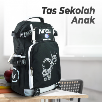 BADUXIAOXIANG Tas Ransel Astronot Waterproof Multilayer - LI-44