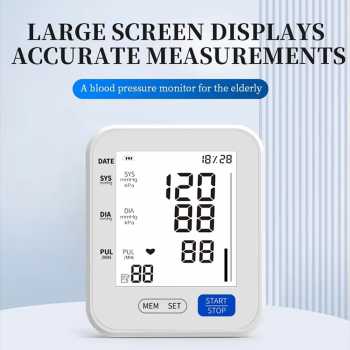 Gambar produk Kelang Tensimeter Digital Pengukur Tekanan Darah English Voice - B808