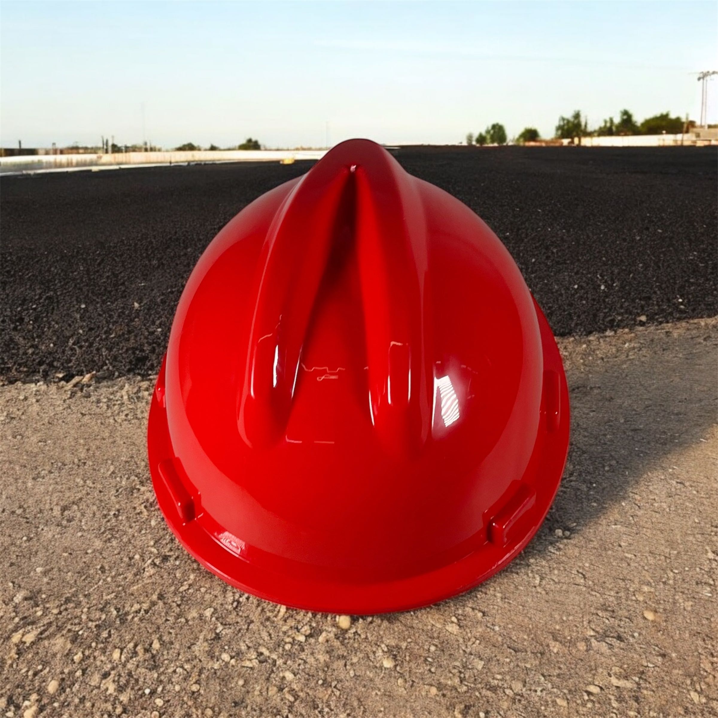 Gambar produk Proguard Helm Proyek Konstruksi K3 Safety Protective Cap V Shaped ABS - LM0449