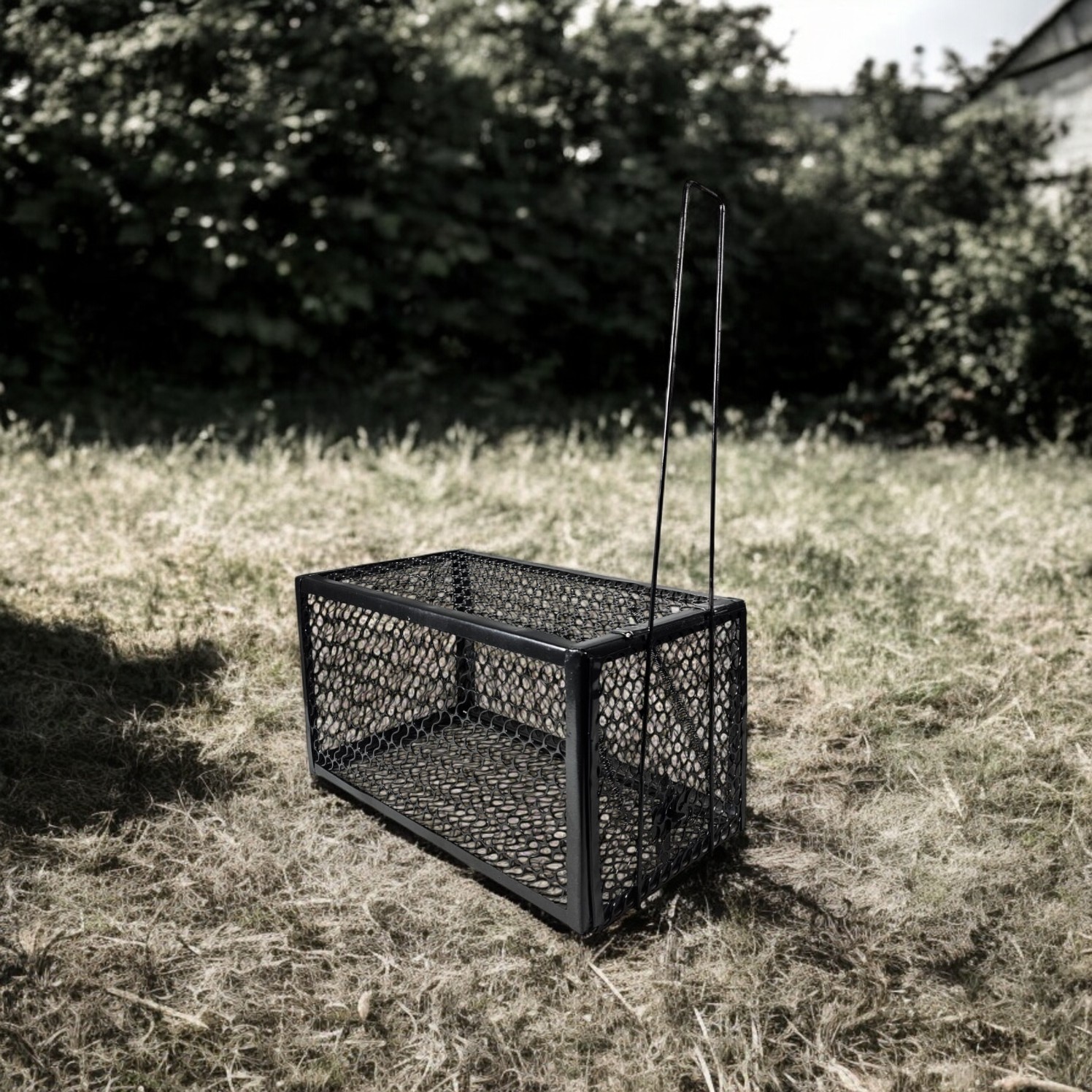 Gambar produk BAIT Jebakan Tikus Kandang Besi Automatic Mousetrap 27.5x14.5x14.5cm - B-23