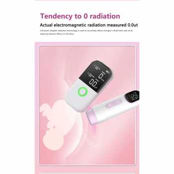 Gambar produk Mafabe Alat Deteksi Jantung Janin Fetal Doppler Heartrate Handheld - TX-103