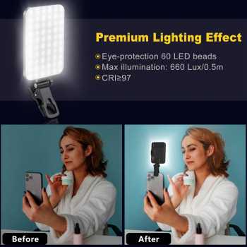 Gambar produk MiniFocus Lampu Fill Light LED 3in1 Color 2500-6500K Hot Shoe 2200mAh - MF-25
