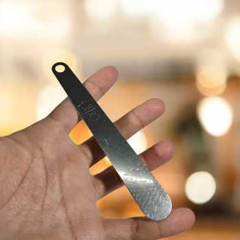 Gambar produk WLIFE Spatula Sendok Isian Pangsit Dumpling Stainless Steel 13.2cm - W16