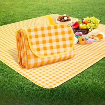 PIKMET Tikar Lipat Matras Camping Piknik Grid Waterproof 136.5x180cm - PK200