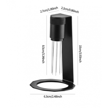 Gambar produk MADO Jarum Kopi Espresso 8 Needle Distribution Espresso Coffee Stirrer - MD-6899