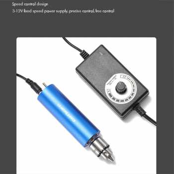 Gambar produk Taffware Bor Listrik Mini Grinder Alat Ukir Multifungsi 12000 RPM - X70200