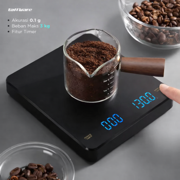 Taffware Digipounds Timbangan Kopi Digital Timer Coffee Scale 3kg 0.1g - CK2150