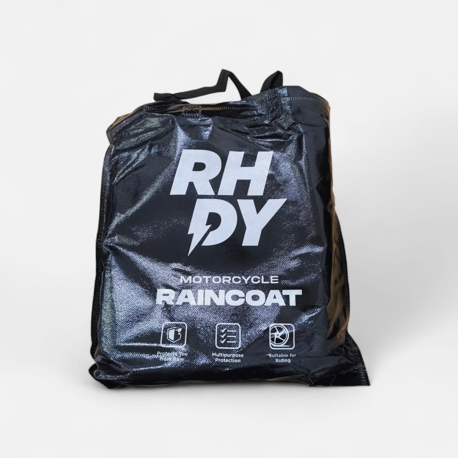 Rhodey Jas Hujan Setelan Motor Visor Polyester Waterproof Raincoat XXL - ZY-8119 Gambar produk Rhodey Jas Hujan Setelan Motor Visor Polyester Waterproof Raincoat XXL - ZY-8119