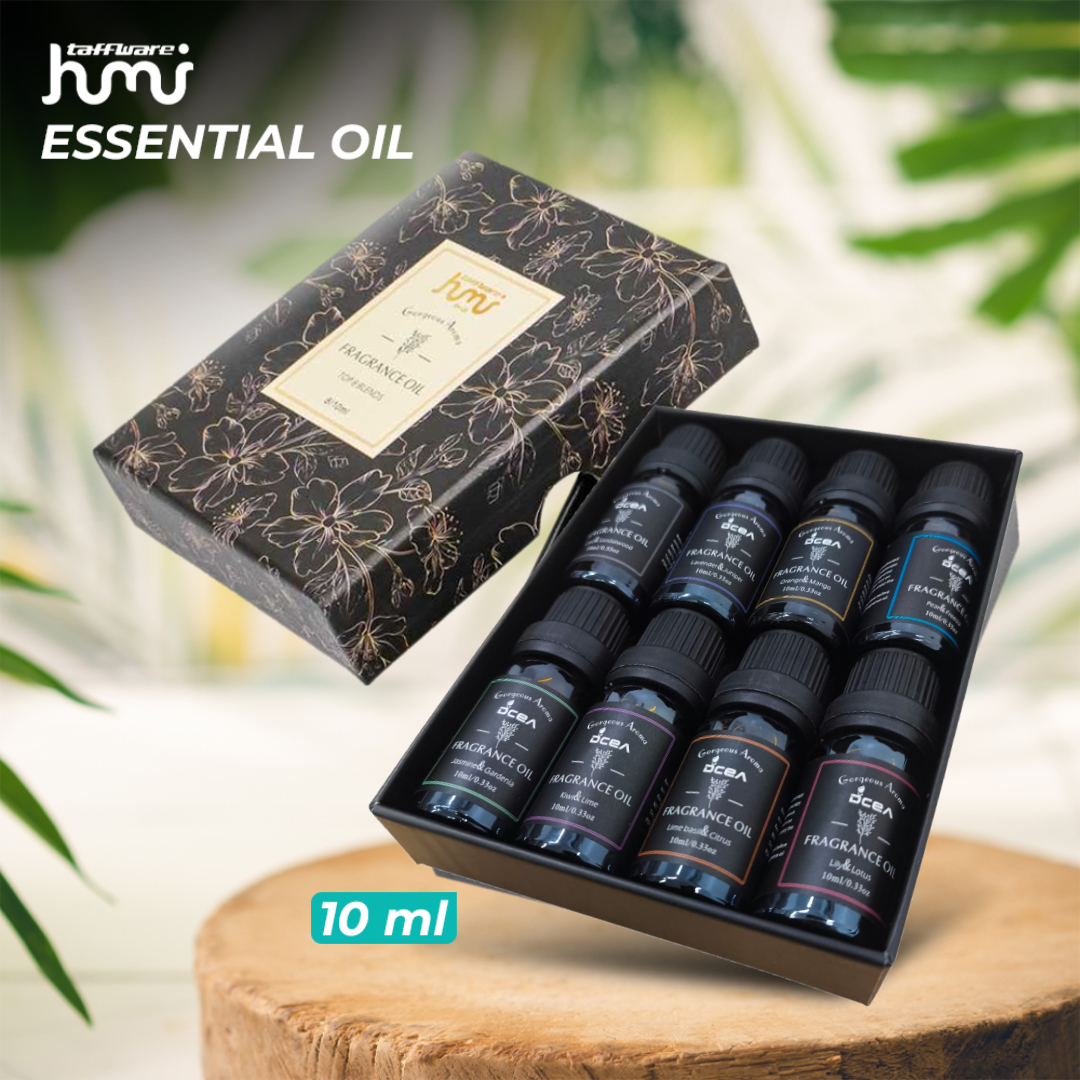 Gambar produk Taffware HUMI Minyak Aromatherapy 8in1 Essential Oil 10ml - RH-28