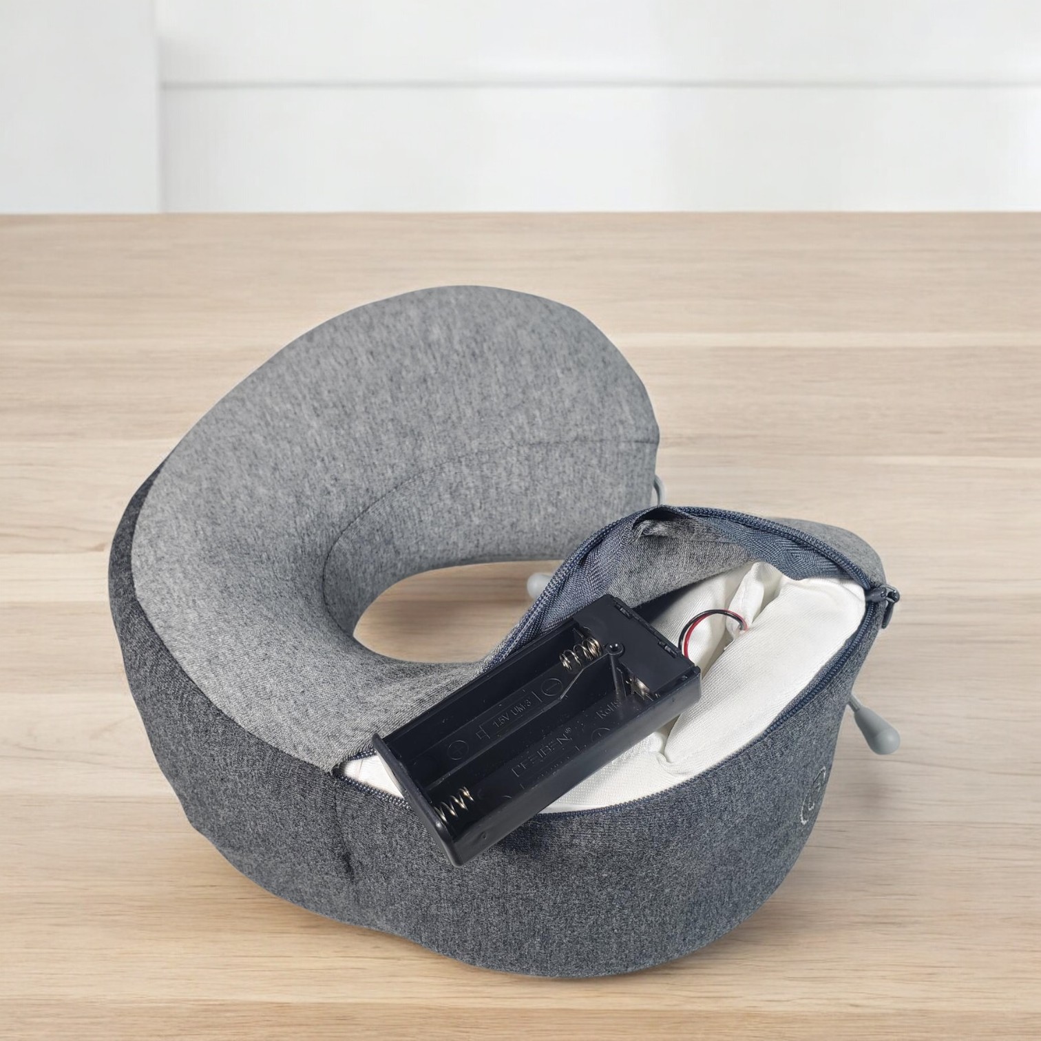 LF Bantal Pijat Leher Elektrik U-Shaped Neck Massager Pillow - LR-S100 Gambar produk LF Bantal Pijat Leher Elektrik U-Shaped Neck Massager Pillow - LR-S100