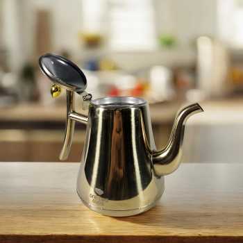 Gambar produk One Two Cups Teko Air Panas Teh Kopi Kettle Teapot 1.3L with Filter - HS4012