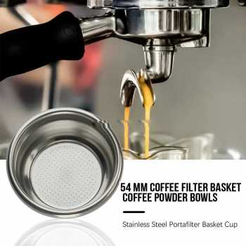 Dalinwell Filter Basket Portafilter Single Wall Non-Pressurized 54mm - DWL-54N