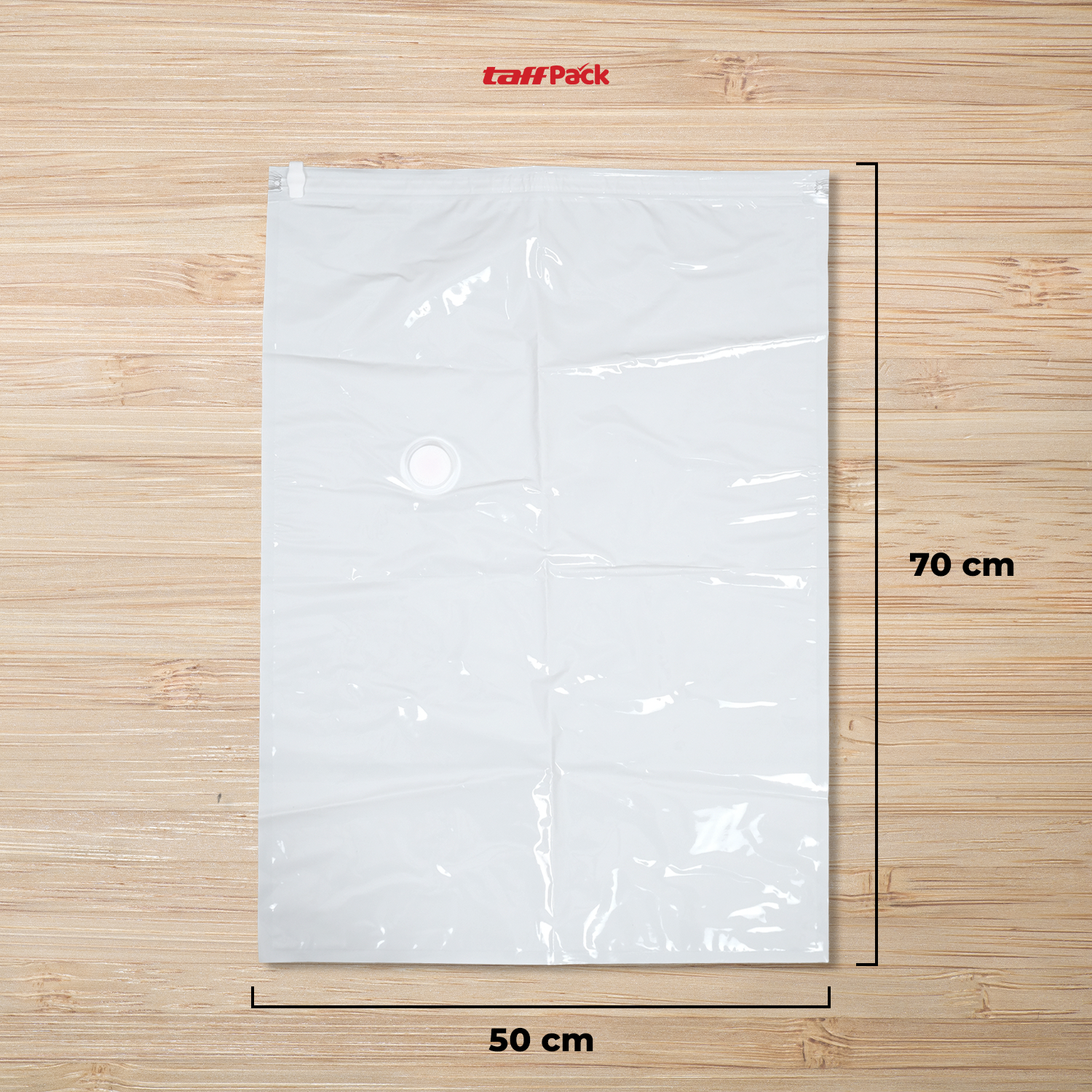 TaffPACK Kantong Plastik Vakum Pakaian Vacuum Bag 5 PCS 50x70cm - WB70 Gambar produk TaffPACK Kantong Plastik Vakum Pakaian Vacuum Bag 5 PCS 50x70cm - WB70