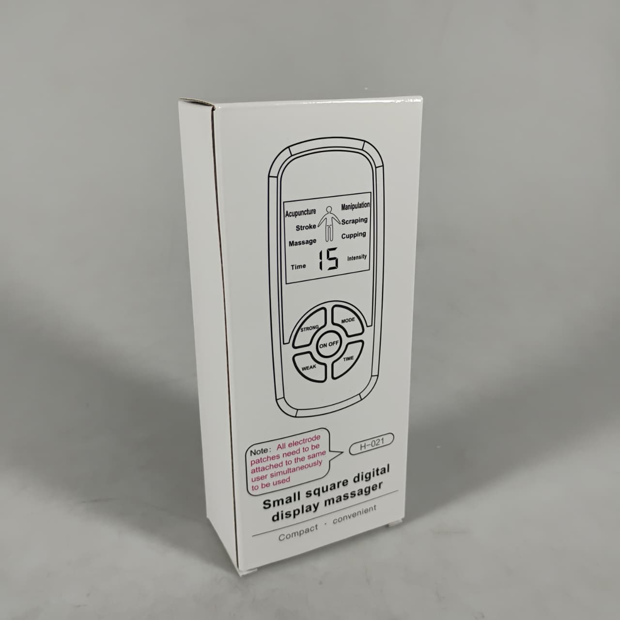 Gambar produk SUOLAER Alat Pijat Elektrik Akupuntur Tempel TENS EMS 6 Mode 4 Pad - H-021