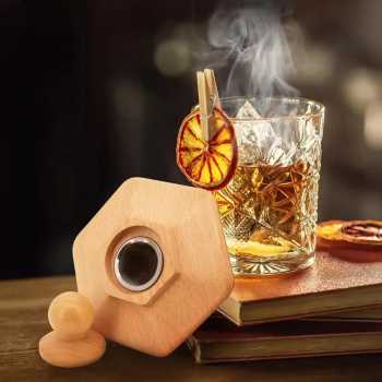 Gambar produk MIKILIN Set Alat Pengasap Cocktail Smoker Kit with 4 Wood Chips - JY-40