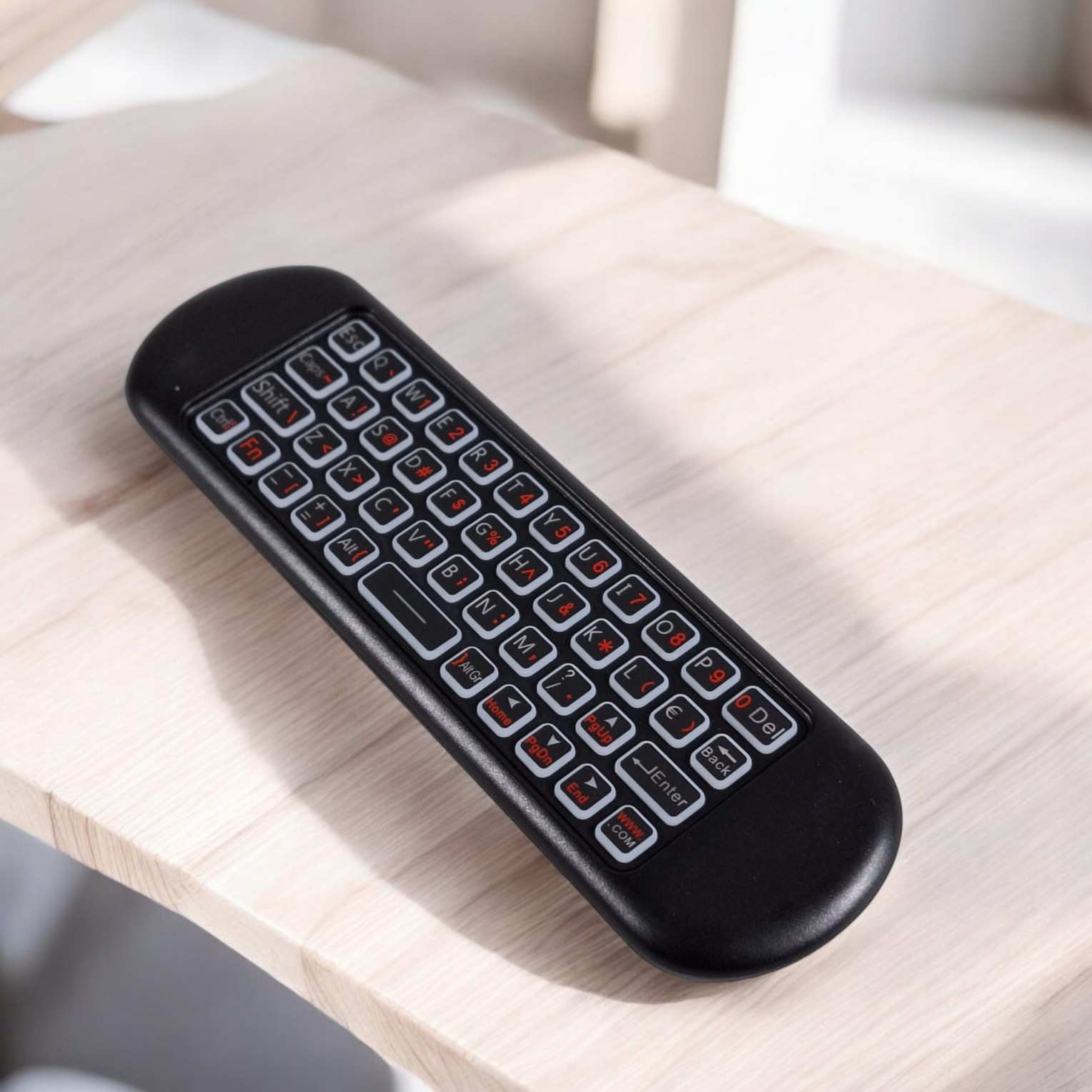 Gambar produk Kebidumei Air Mouse Wireless Keyboard Remote Backlit 7 Colors 250mAh - M5