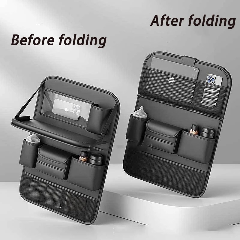 RIRAKU Kantong Organizer Mobil Desk Car Storage Bag Foldable - RR-45 Gambar produk RIRAKU Kantong Organizer Mobil Desk Car Storage Bag Foldable - RR-45