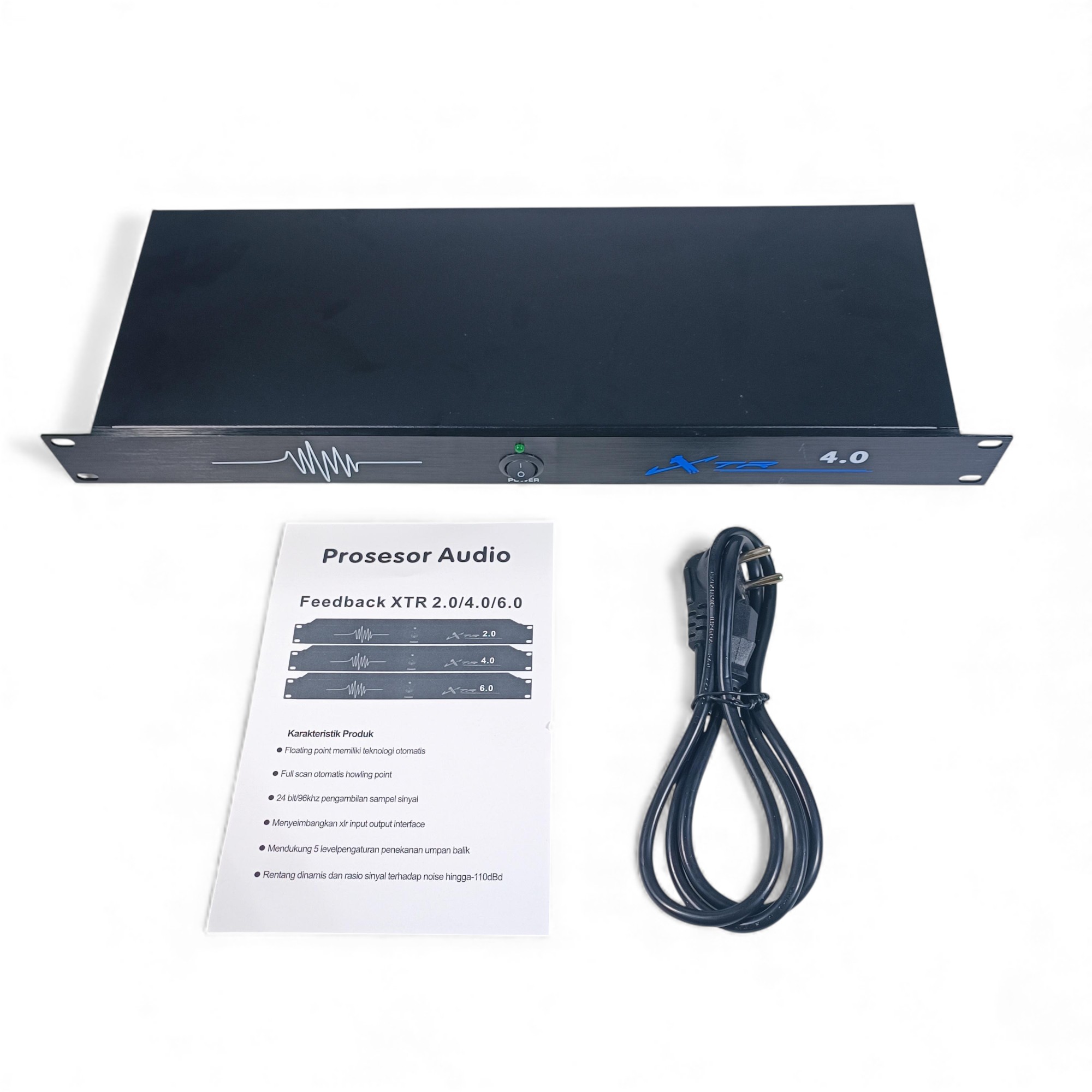 TZR Automatic 4In4 Out Mic Feedback Suppressor Frequency Shifter - T44 Gambar produk TZR Automatic 4In4 Out Mic Feedback Suppressor Frequency Shifter - T44