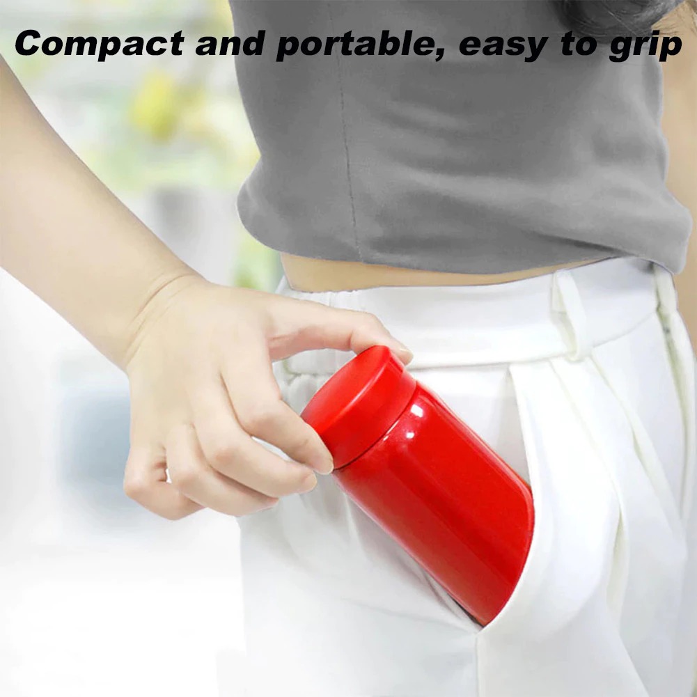 OBERN Botol Minum Tumbler Air Panas Dingin Stainless Steel 200ml - X-005 Gambar produk OBERN Botol Minum Tumbler Air Panas Dingin Stainless Steel 200ml - X-005