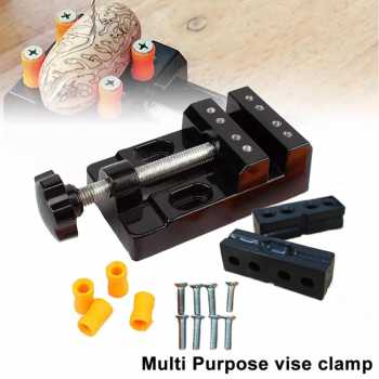 Gambar produk DIY Carving Bench Multipurpose Vise Clamp Tablet Drill Press Sculpture - 1267