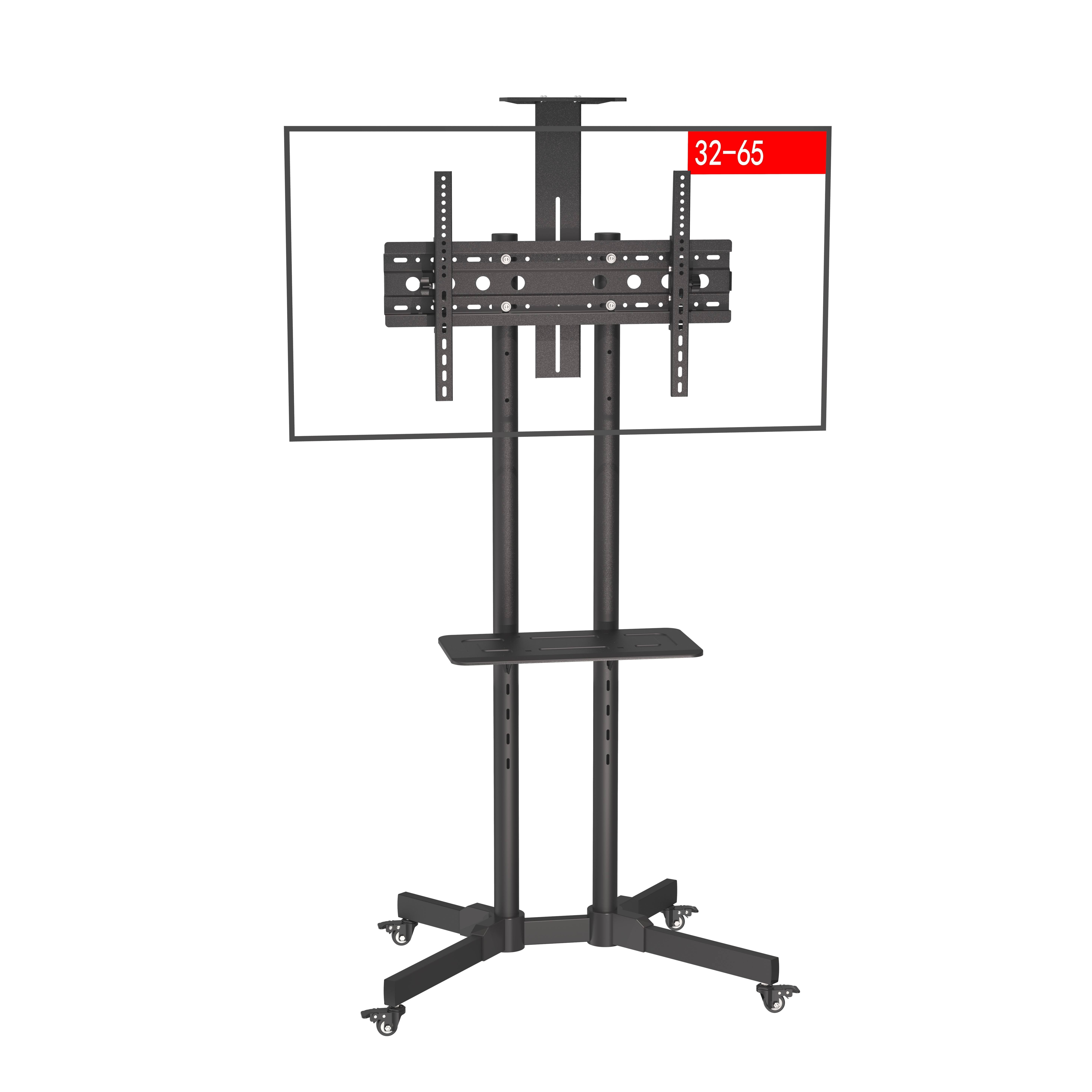 IBOWZ Bracket TV Floor Stand Wheel VESA 600x400 for 32-65 Inch TV - 1500B Gambar produk IBOWZ Bracket TV Floor Stand Wheel VESA 600x400 for 32-65 Inch TV - 1500B