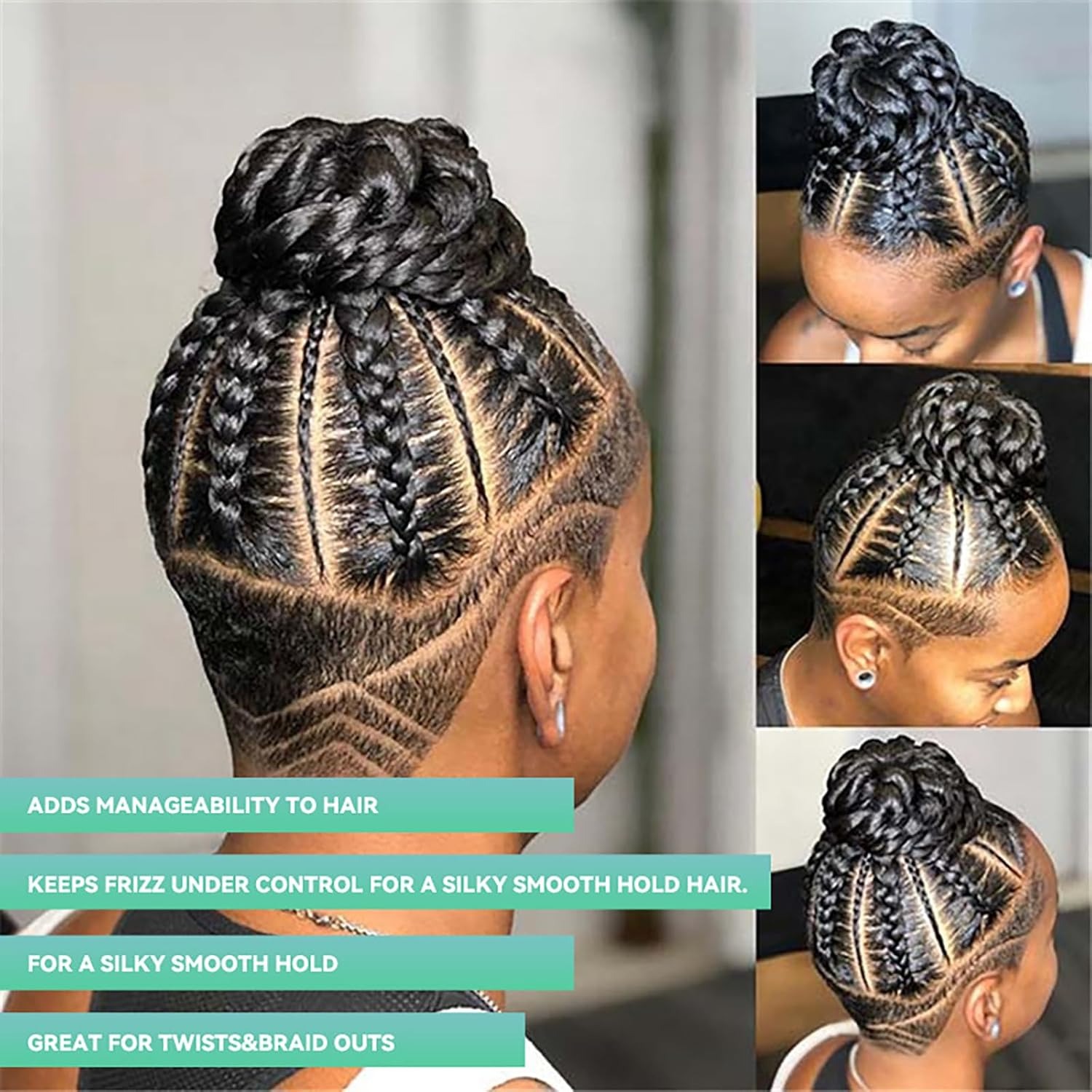 EUNOMIA Gel Rambut Braided Styling Moisturizing Cream 250ml - EN-25 Gambar produk EUNOMIA Gel Rambut Braided Styling Moisturizing Cream 250ml - EN-25