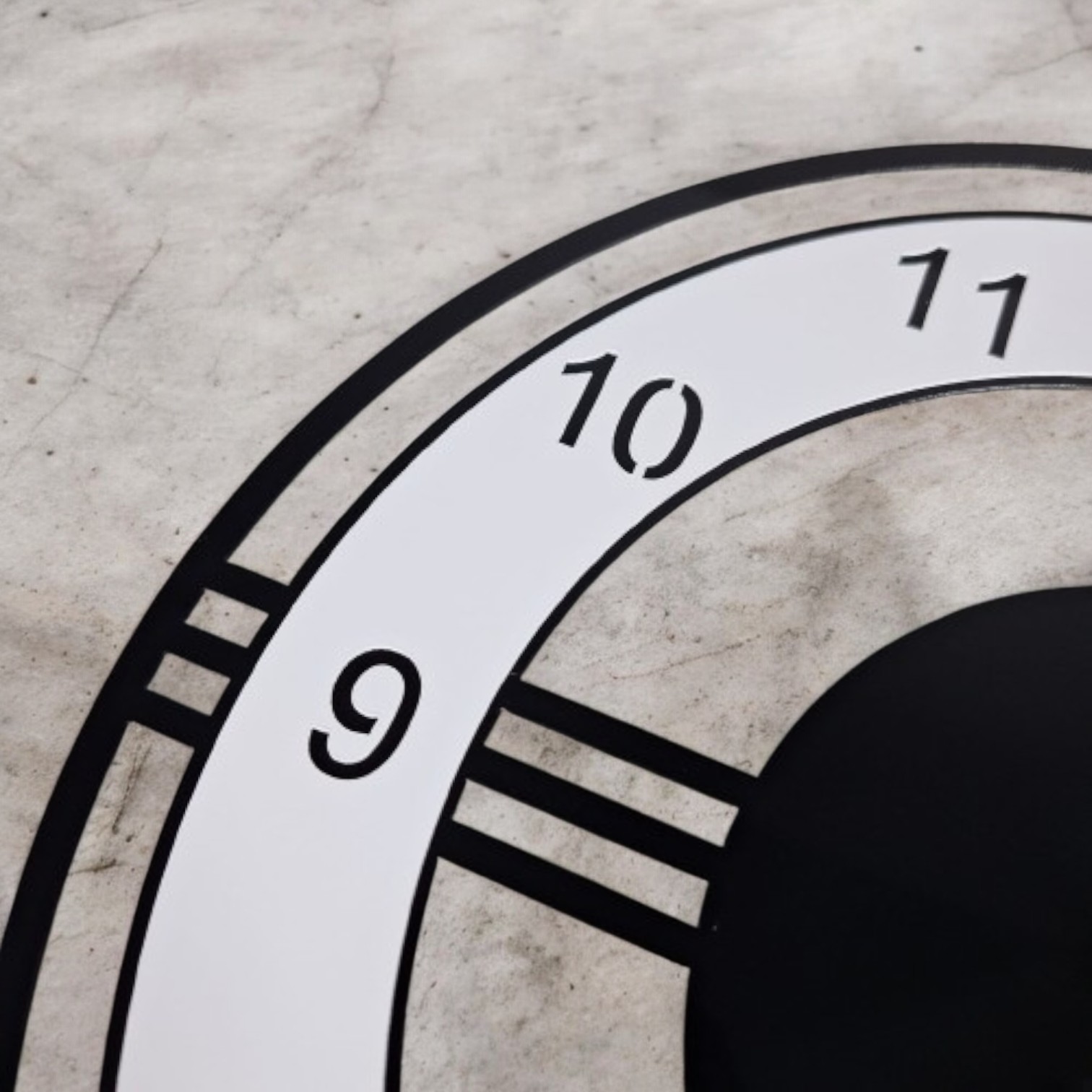 VOSARREA Jam Dinding Quartz Creative Design Simple Modern 30cm - E163 Gambar produk VOSARREA Jam Dinding Quartz Creative Design Simple Modern 30cm - E163