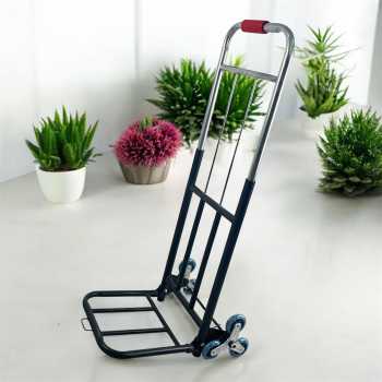 HAOTOOLS Troli Barang Lipat Foldable Trolley Cart Telescopic 3 Wheels - HT-25