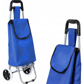 Gambar produk SAKU Troli Belanja Lipat Gocery Cart Luggage Handcraft 35x28x86cm - SK-55