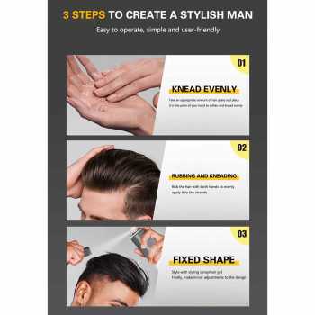 Gambar produk SNAVEDIO Pomade Rambut Styling Wax Water Based Matte Rexture 113g - SN-113