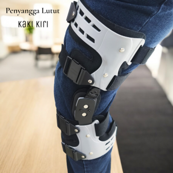 RITSU Penyangga Lutut Adjustable Knee Brace PP Aluminium - R-40